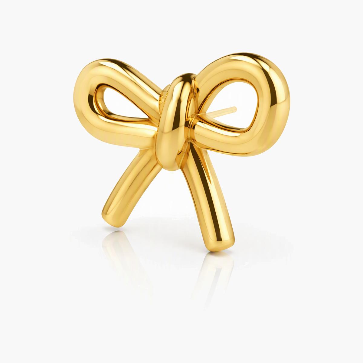 Dainty Bow Knot Stud Earrings
