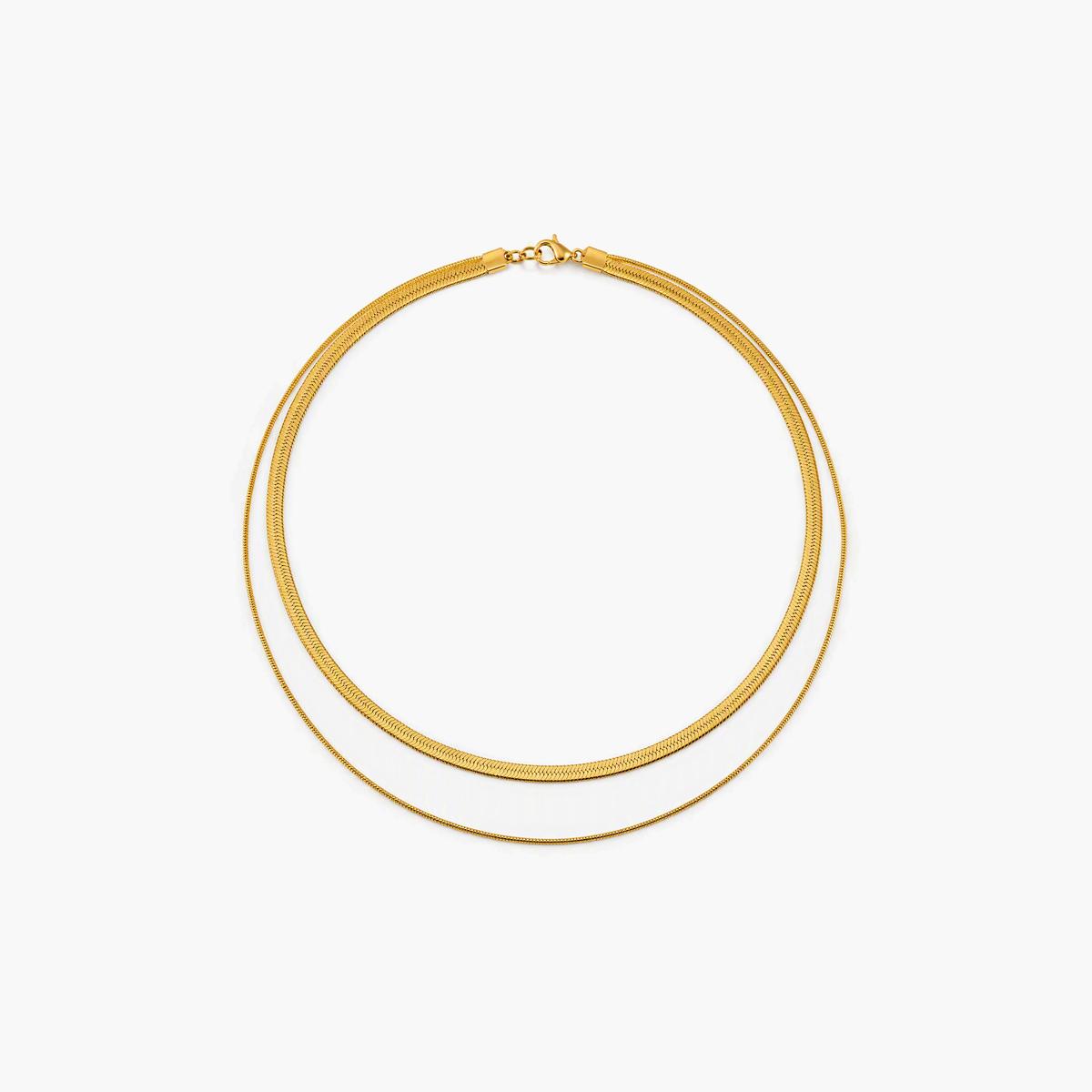 Dainty Snake Chain Necklace