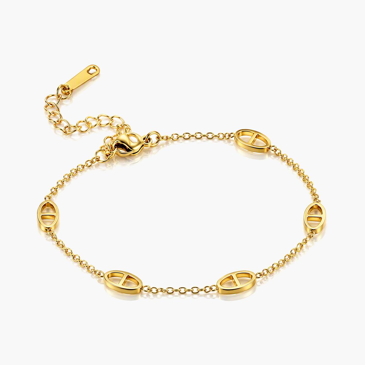 Dainty Oval Link Bracelet