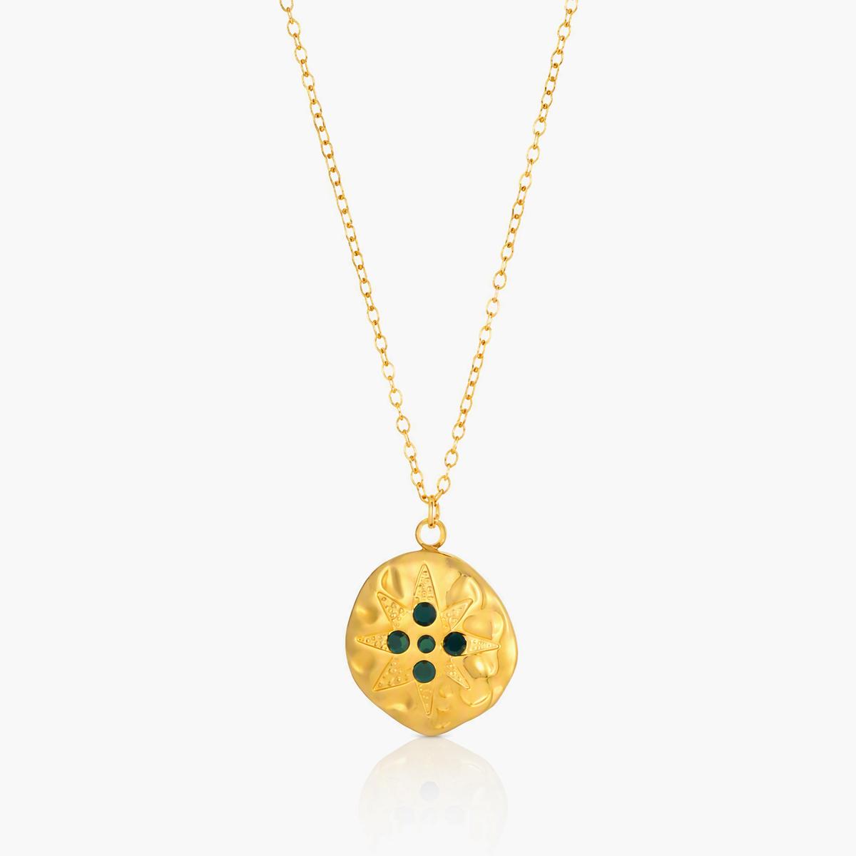 Vintage Coin Pendant Necklace