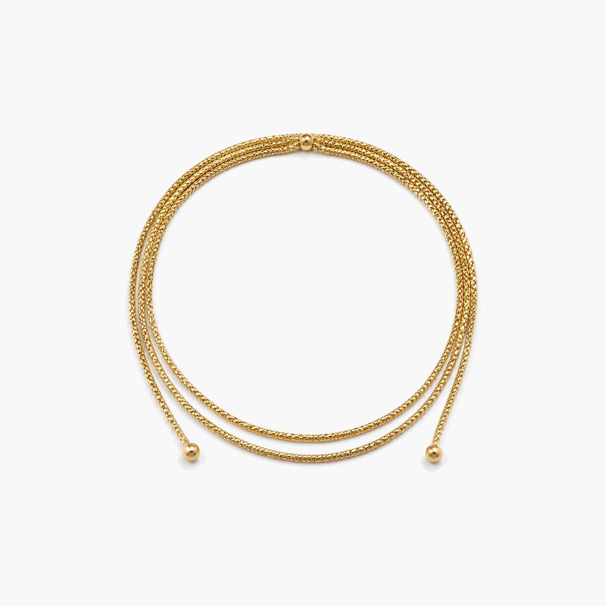 Trendy Love Knot Snake Chain Necklace