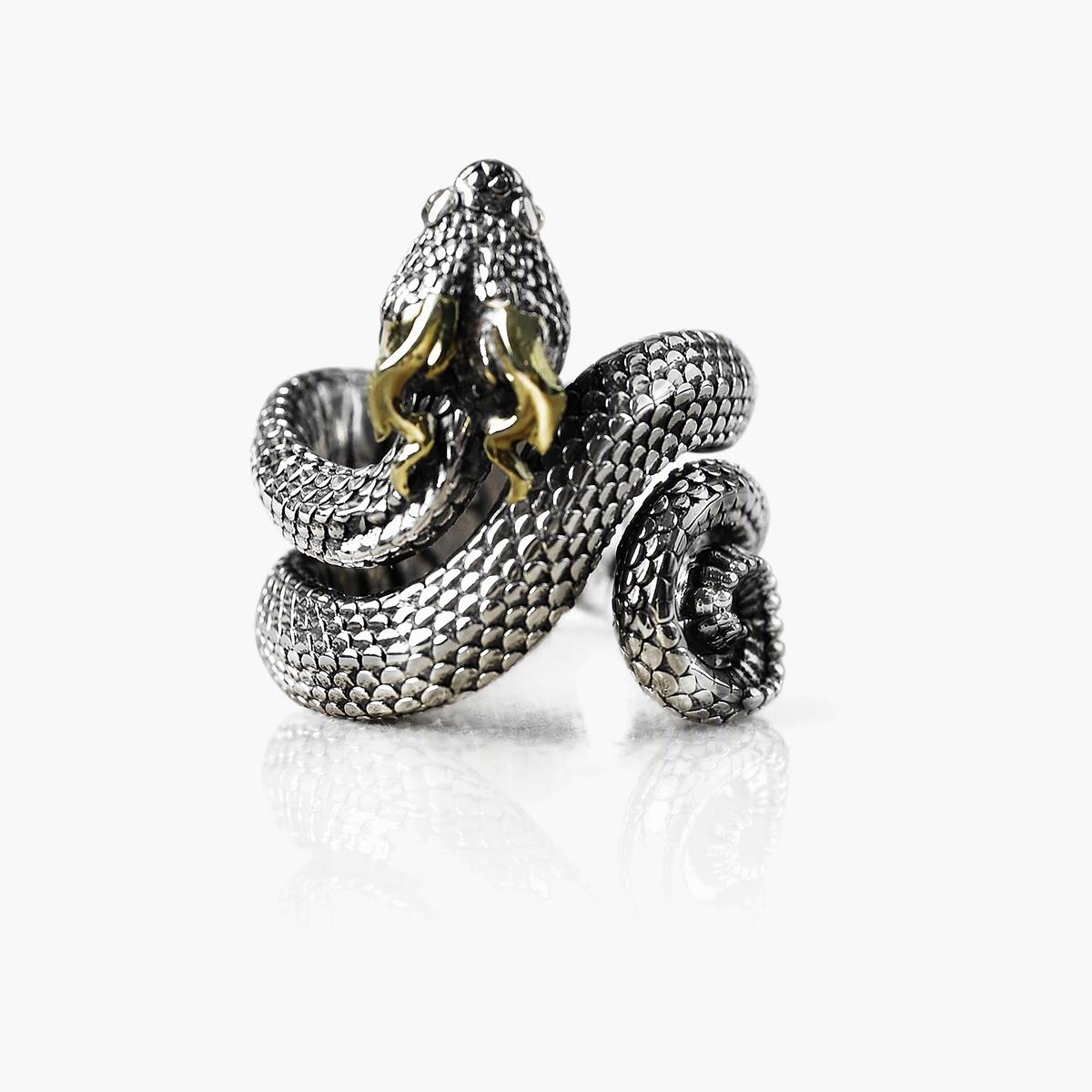 Coiled Snake Ring