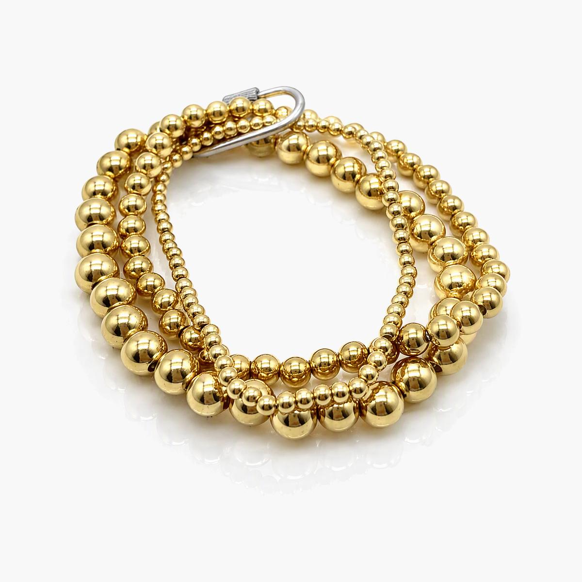 Minimalist Multi-Strand Beaded Bracelet