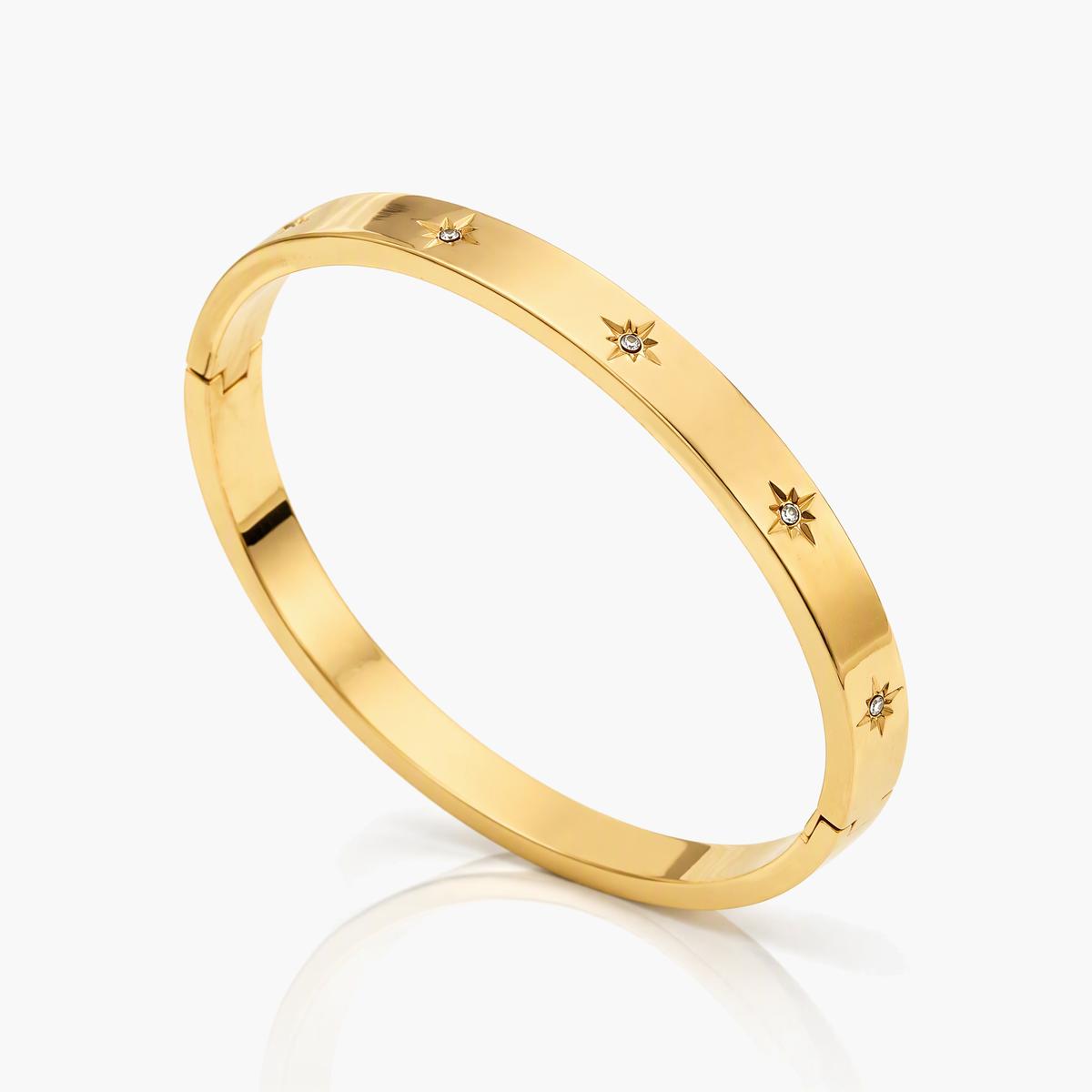 Dainty Star Bangle