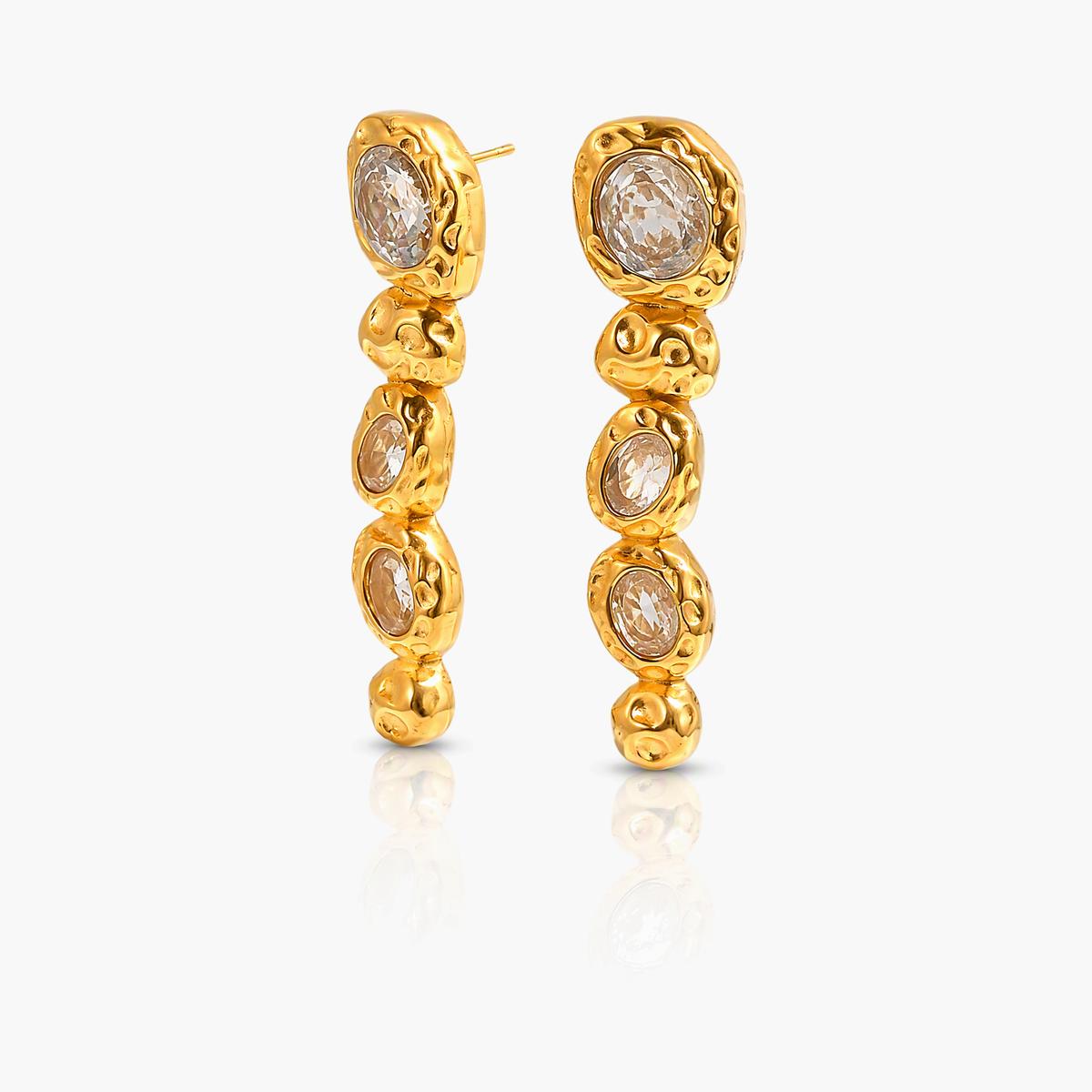 Vertical Drop Earrings