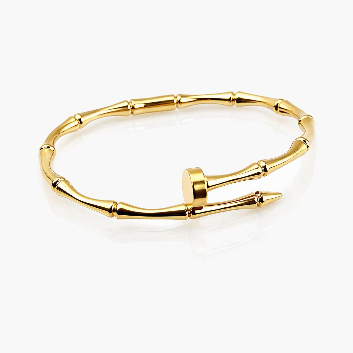 Bamboo Open Cuff Bracelet