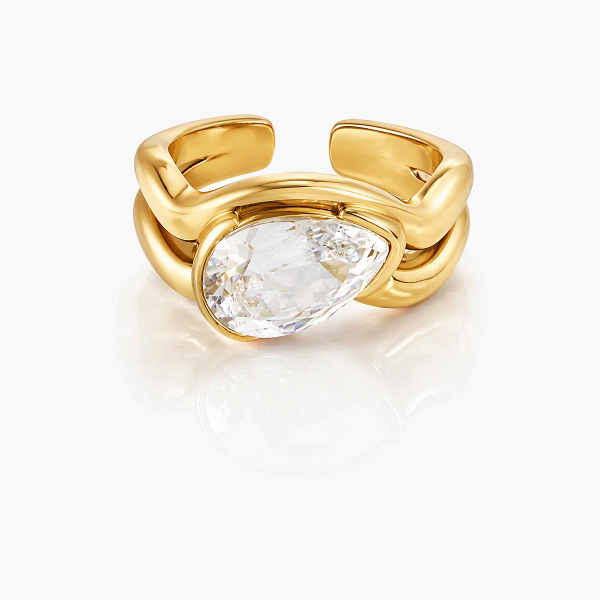Chunky Open Cuff Ring