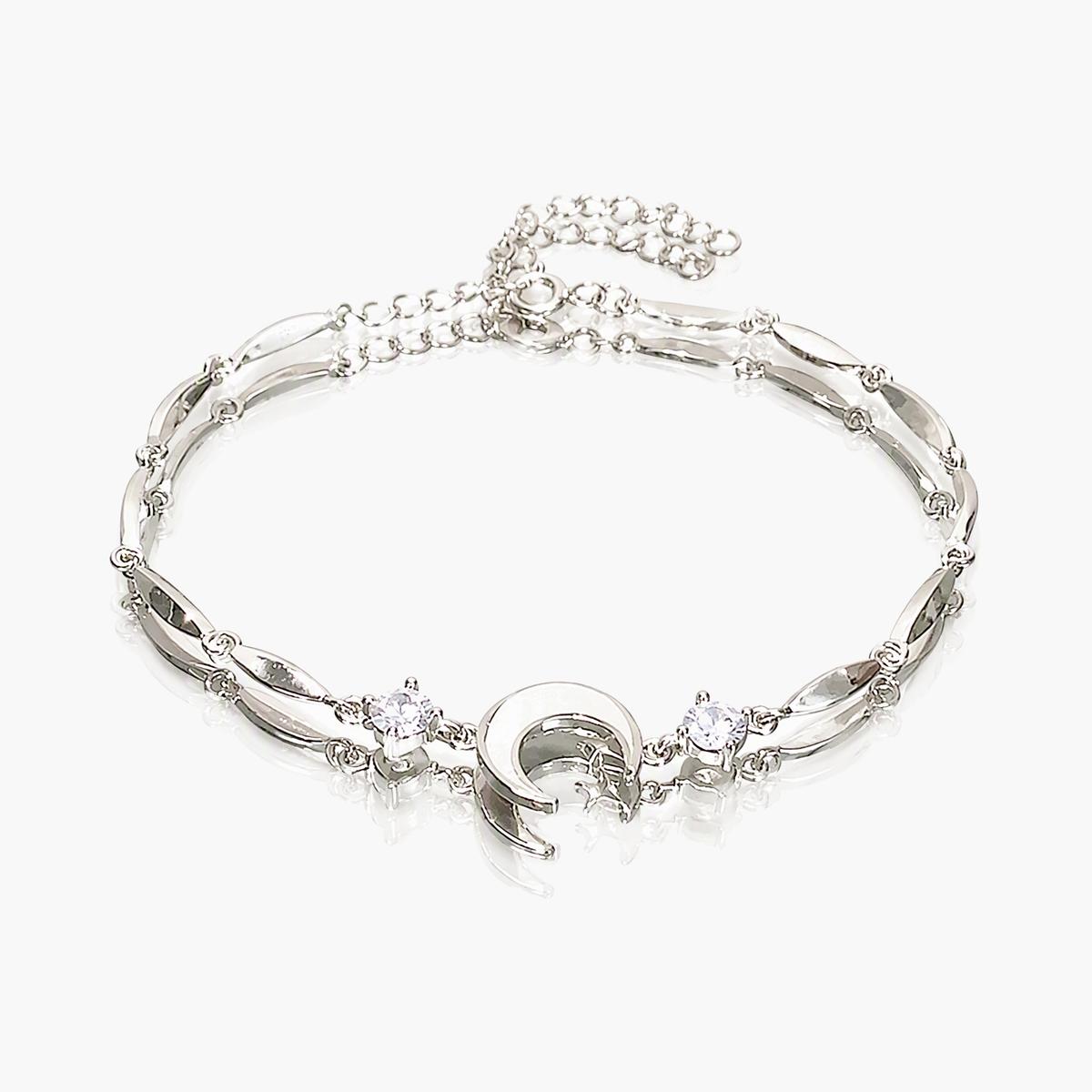 Dainty Flower Chain Bracelet