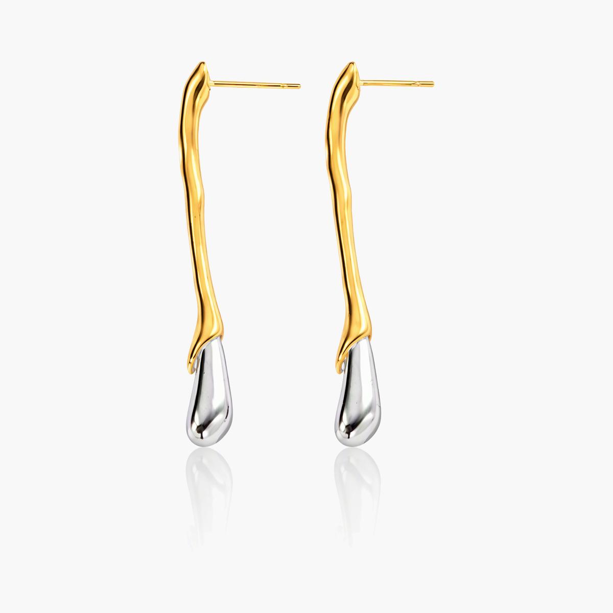 Twisted Drop Earrings