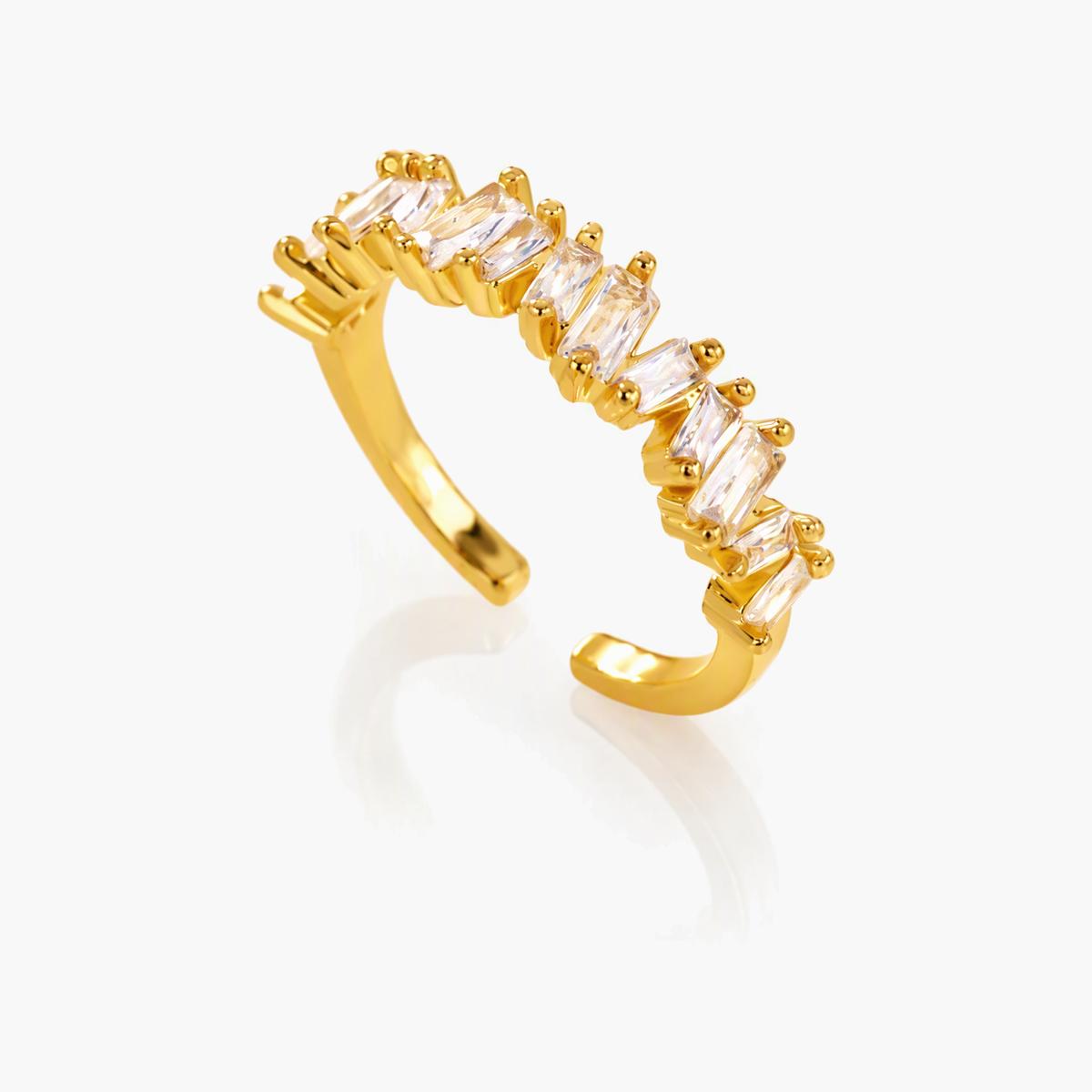 Trendy Open Cuff Ring