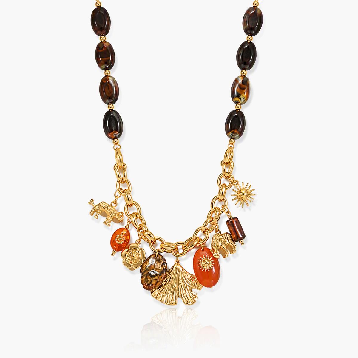 Boho Multi-Charm Necklace