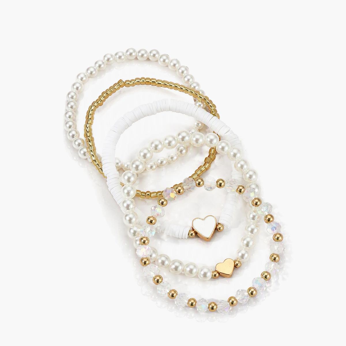 Cute Heart Charm Bracelet