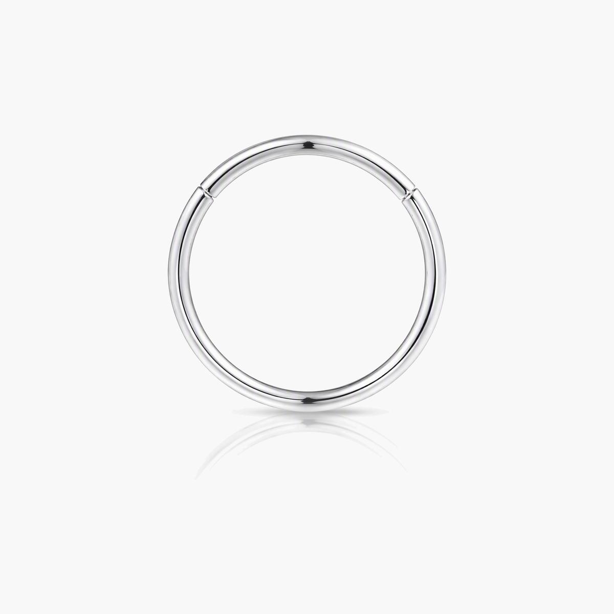 Minimalist Hinged Hoop Nose Ring