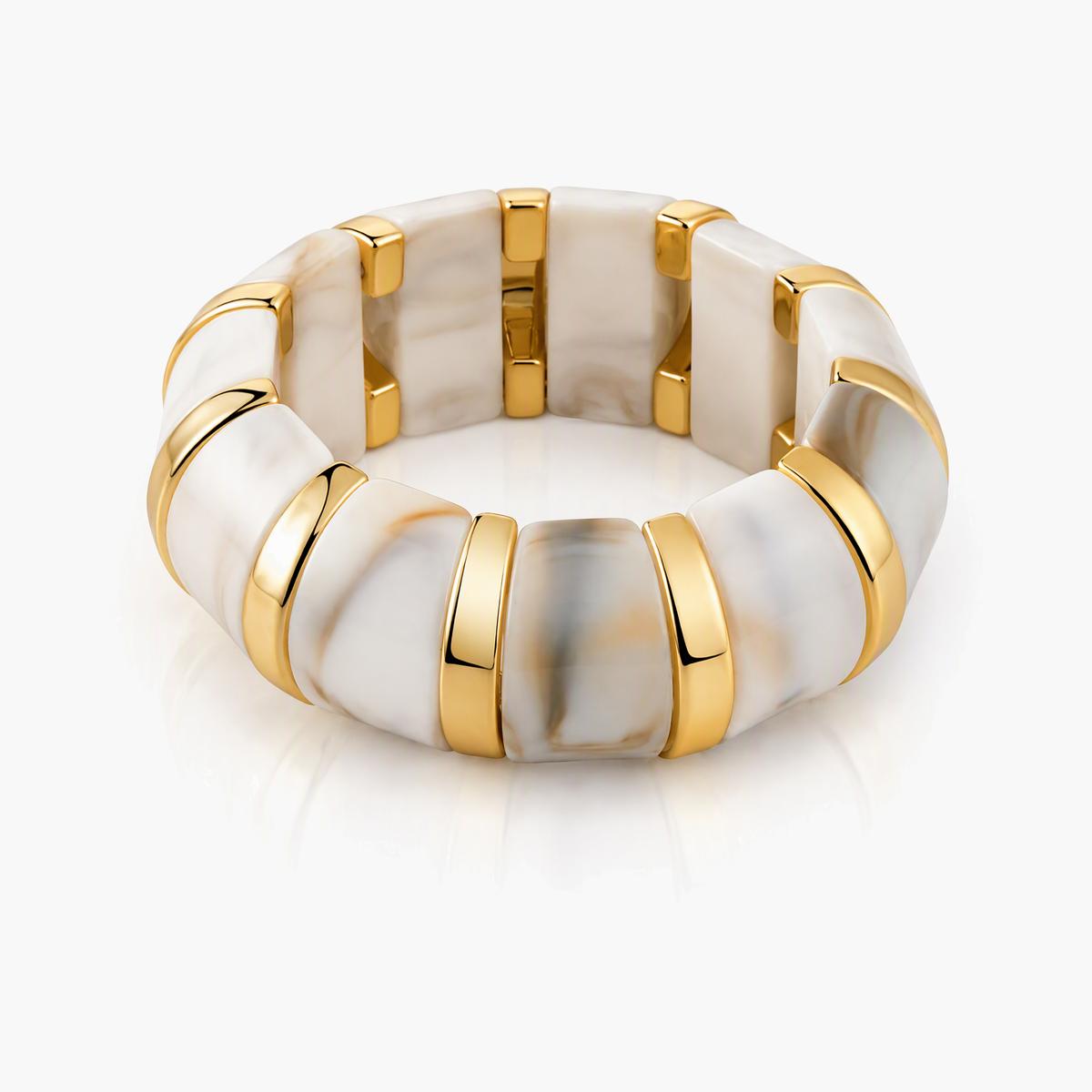 Chunky Linked Segment Bangle