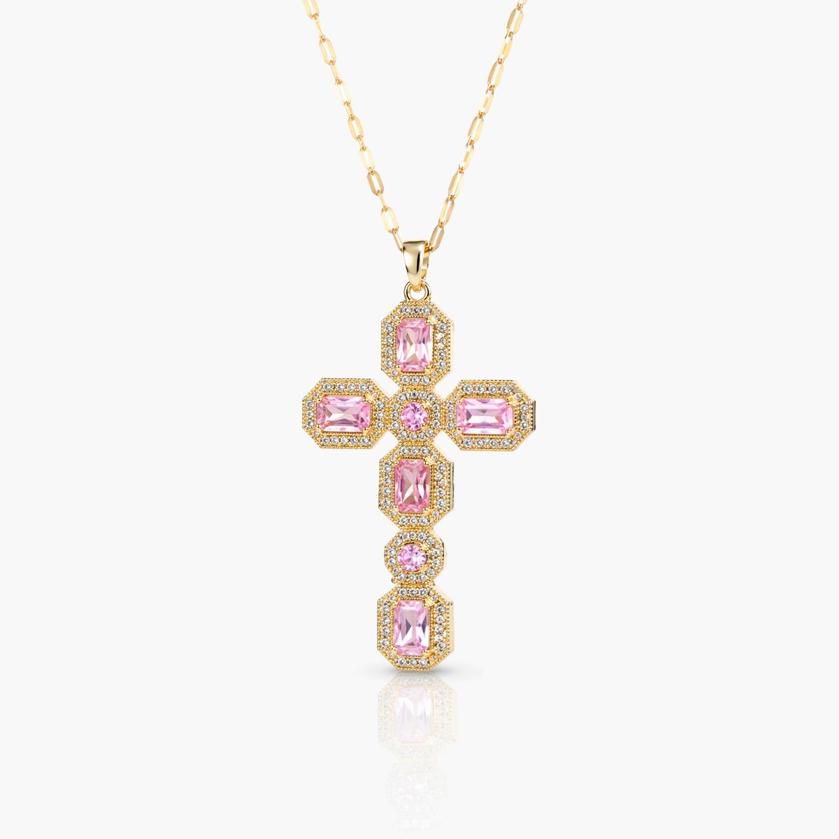 Dainty Cross Pendant Necklace