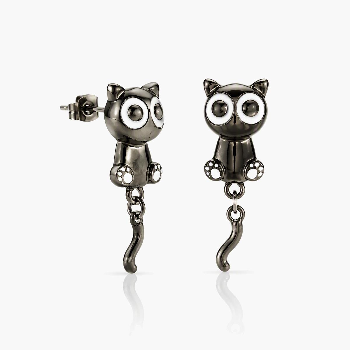 Cute Cat Drop Earrings