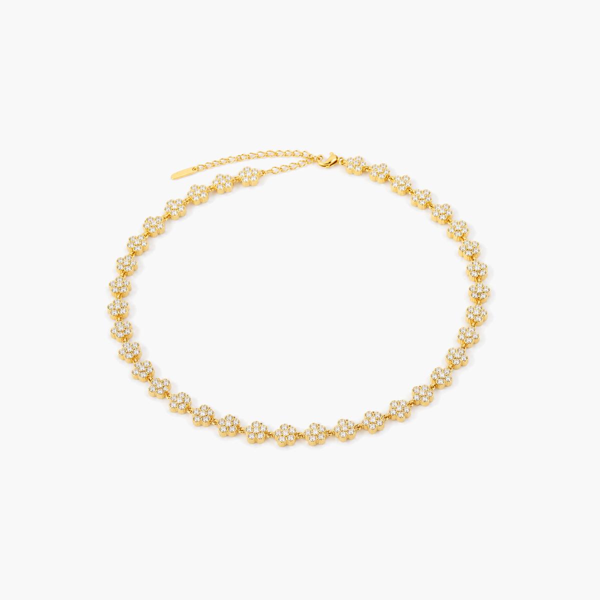 Trendy Mixed Shape Link Necklace