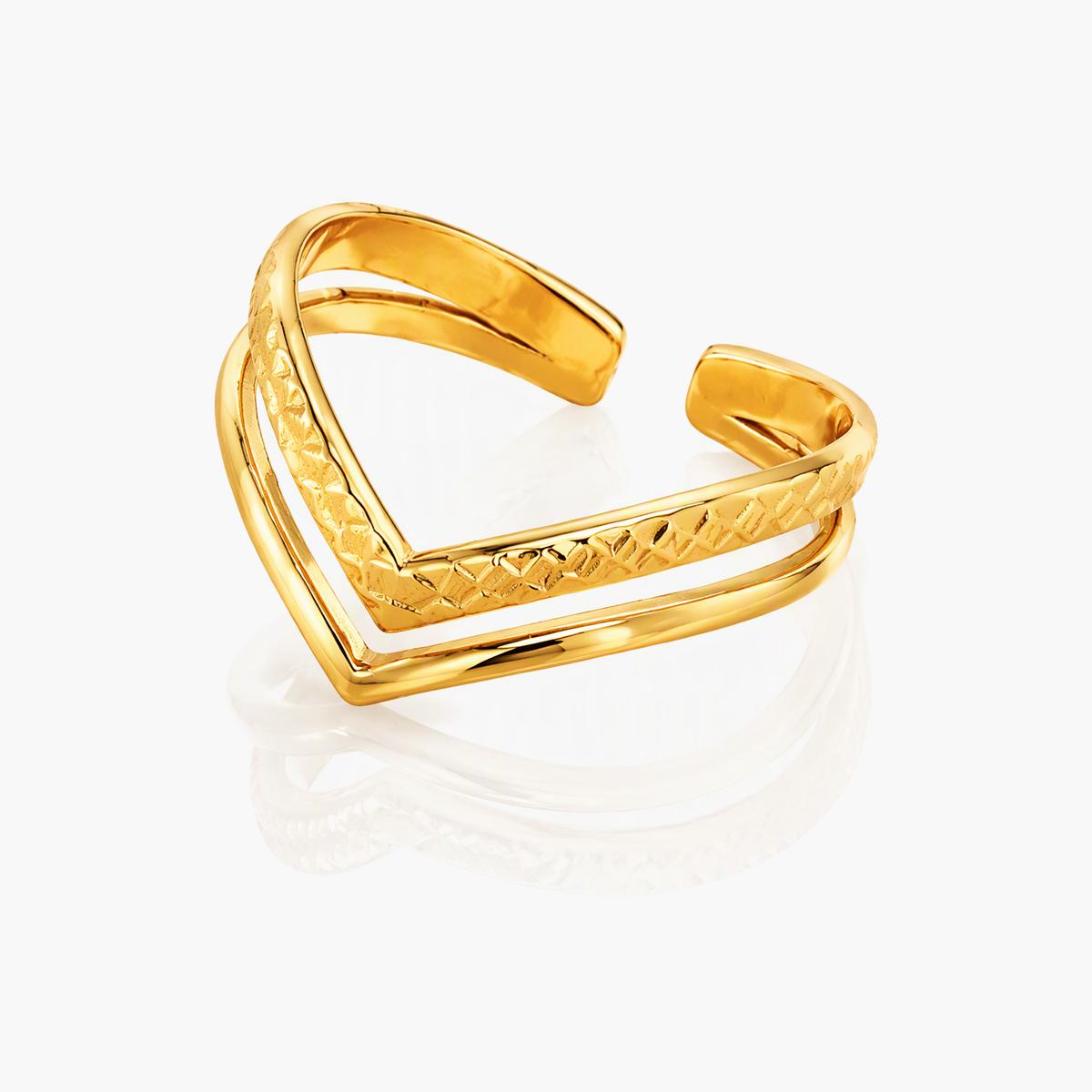Trendy Heart Motif Rings