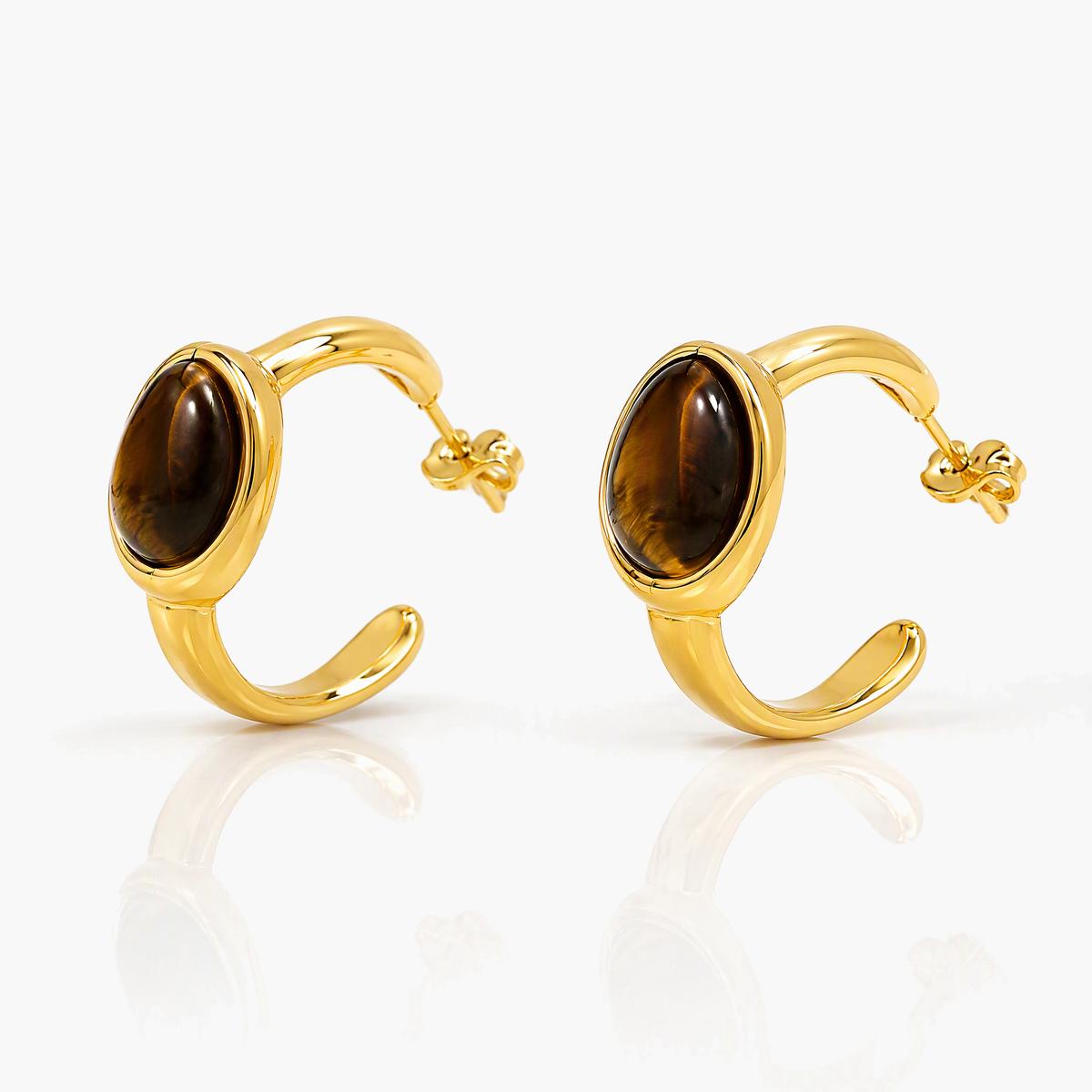 Vintage Teardrop Drop Earrings