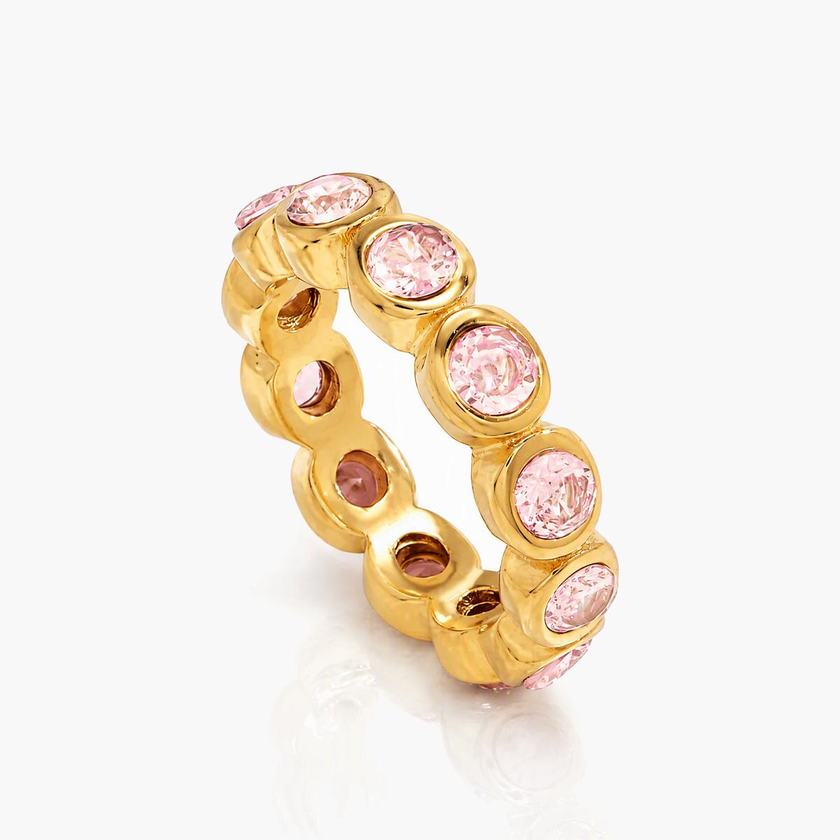 Trendy Heart Stackable Rings