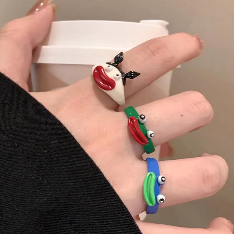 Cute Animal Charm Ring