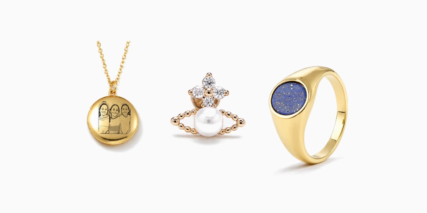 Gold Classic Circle Jewelry Stack