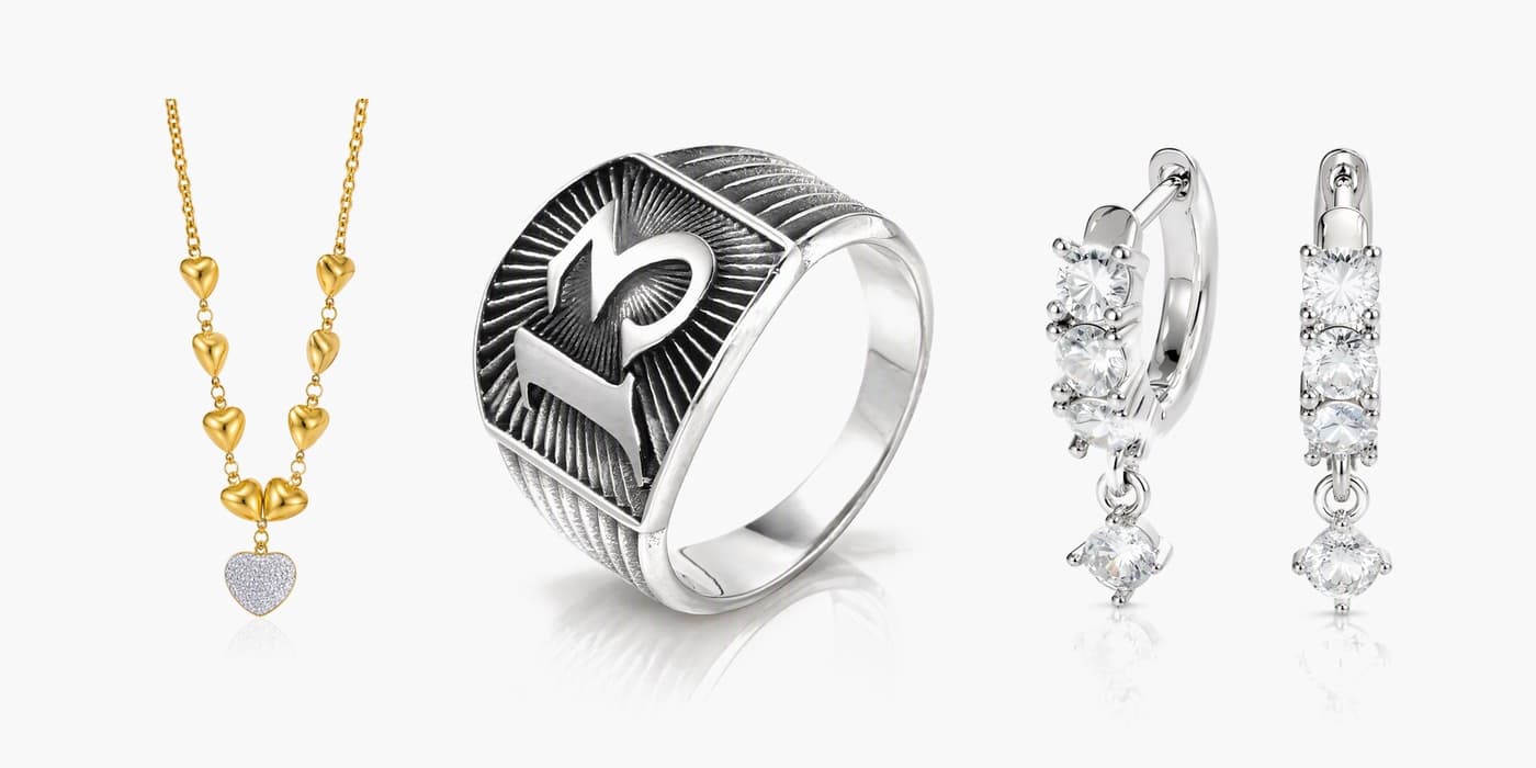 Silver Night Statement Set