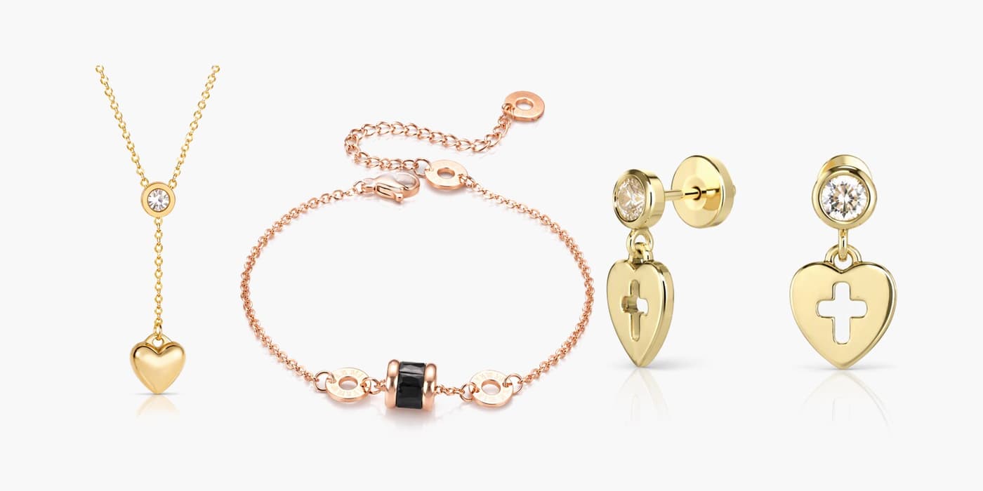 Everyday Warm-Tone Dainty Stack