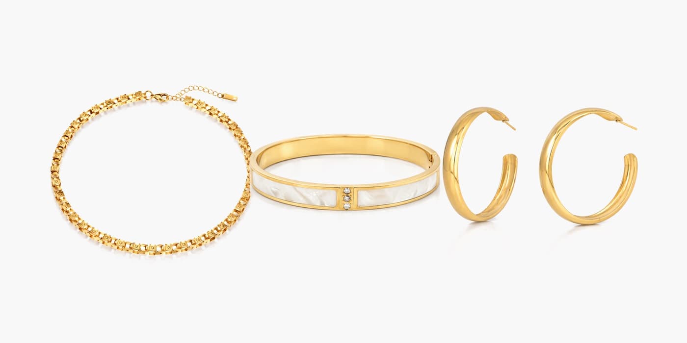 Office Gold Layering Set