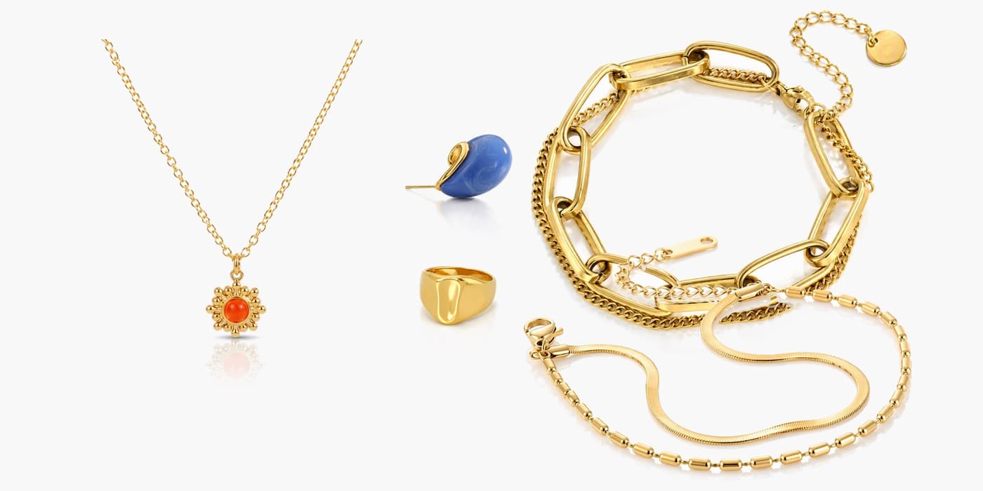 Gold Minimalist Jewelry Stack