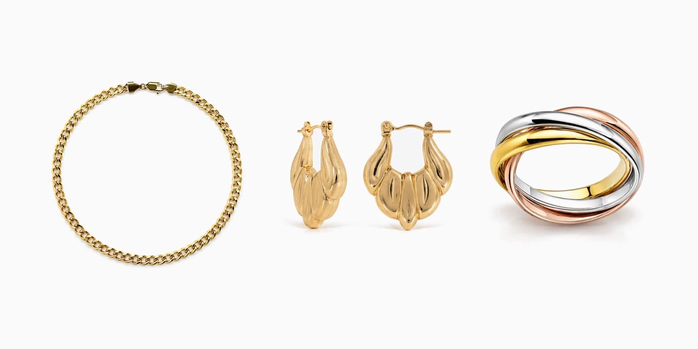 Gold Classic Jewelry Stack