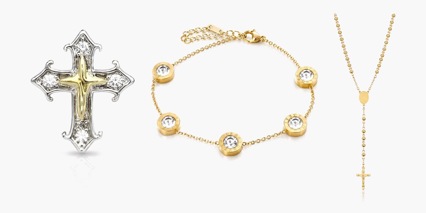 Gold Classic Circle Jewelry Stack