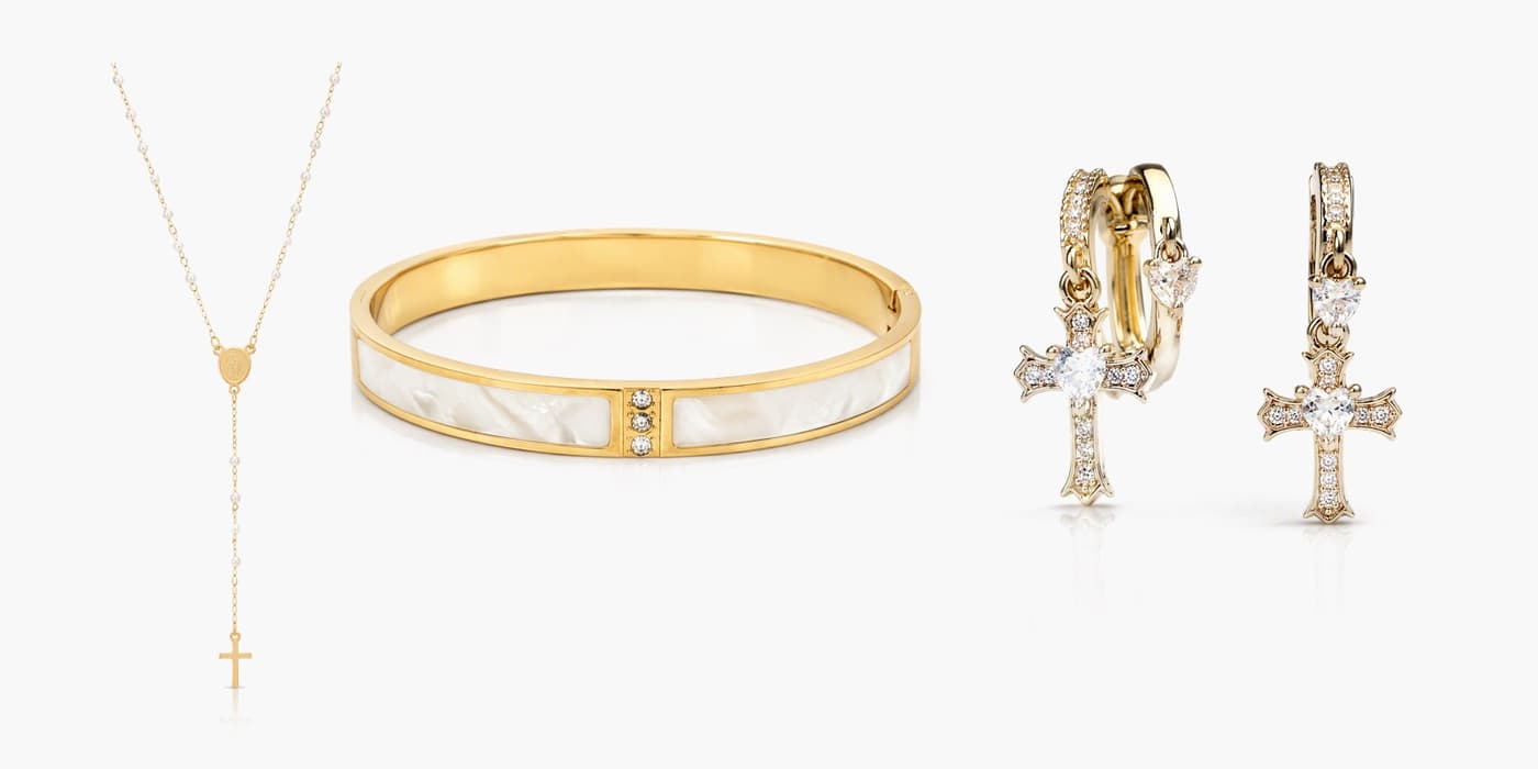 Gold Classic Jewelry Stack