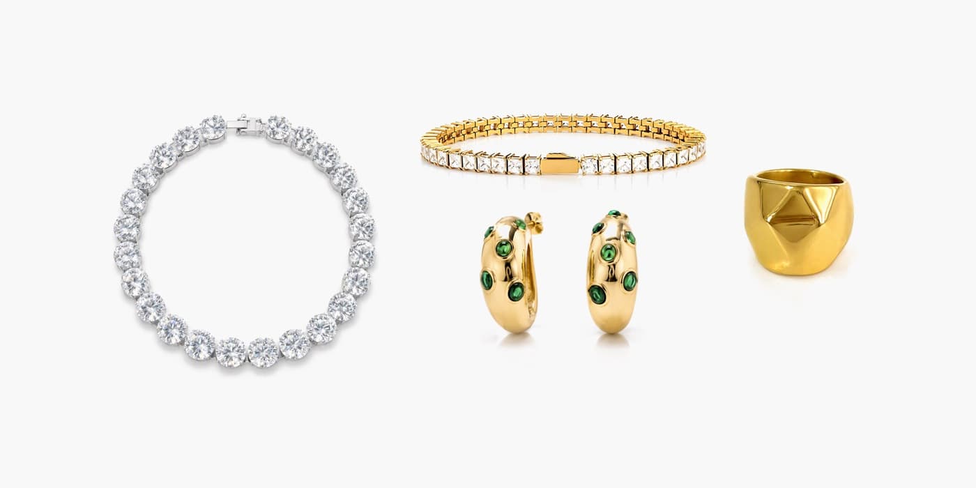 Statement Night Gold Set