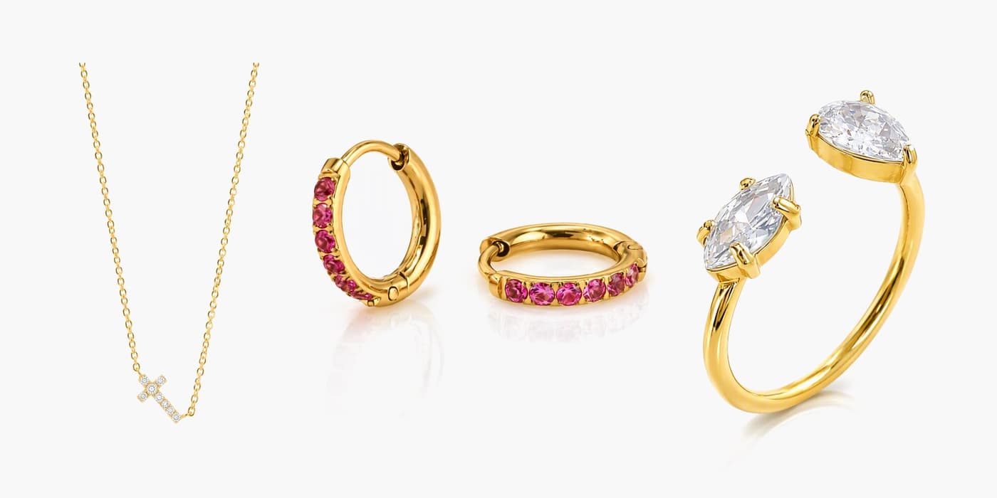 Daily Gold Layering Trio