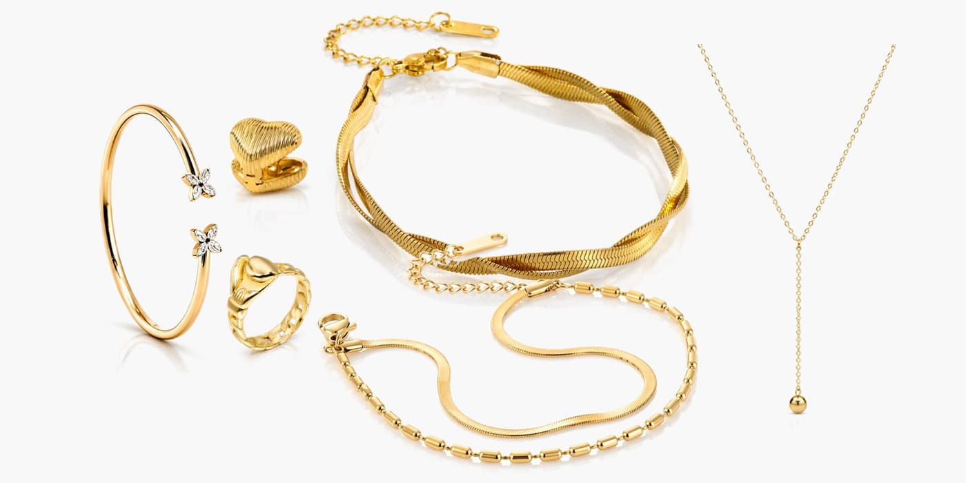 Heart Jewelry Stack