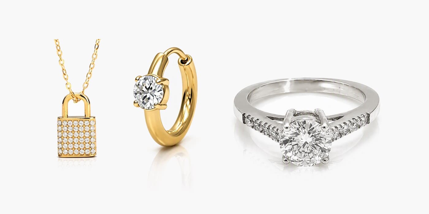 Cool Silver Date Night Set