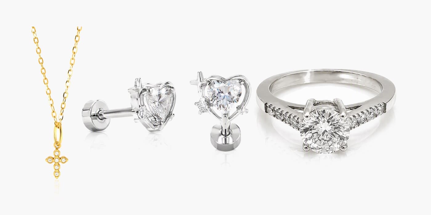 Cool Silver Date Night Trio