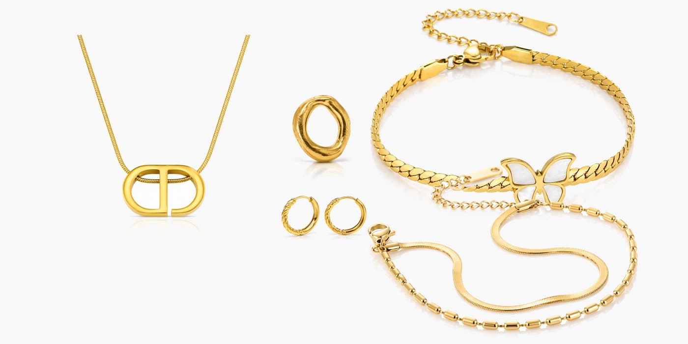 Gold Minimalist Jewelry Stack