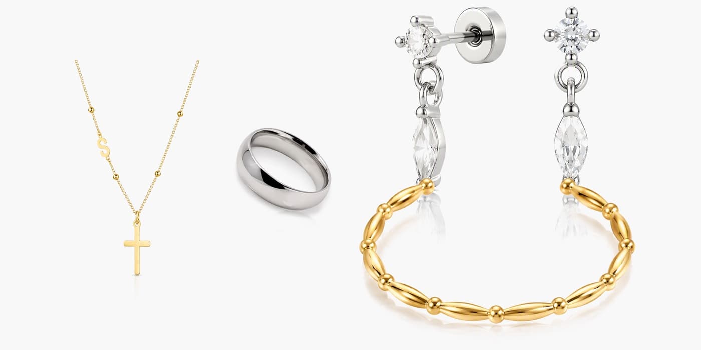 Silver Minimalist Jewelry Stack
