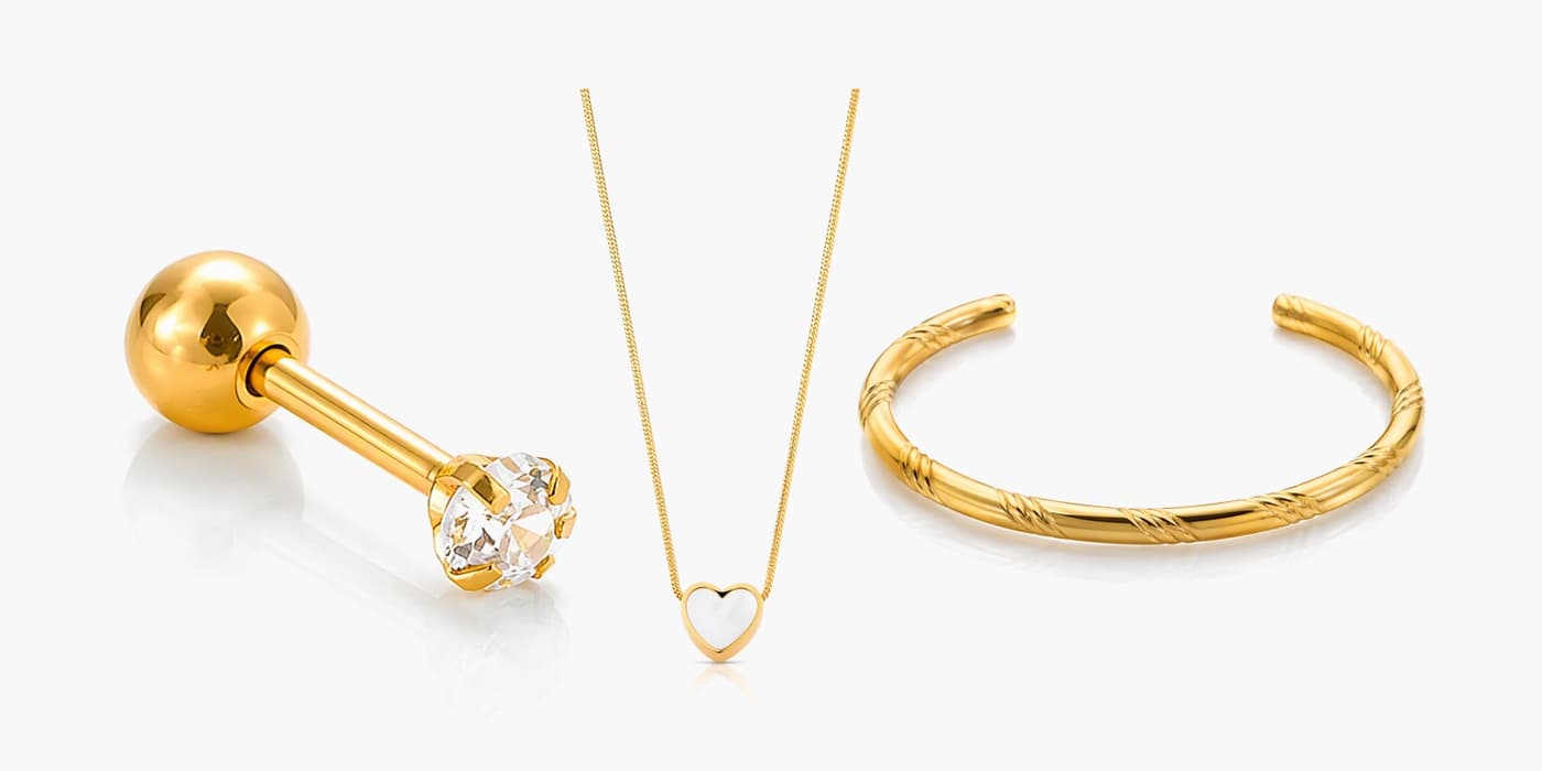 Office Gold Minimalist Set