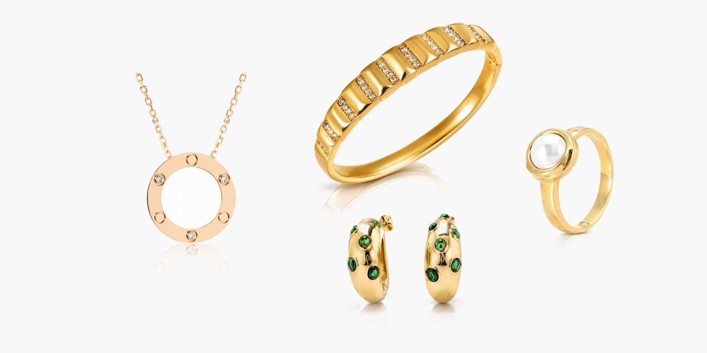 Daily Gold Layering Set