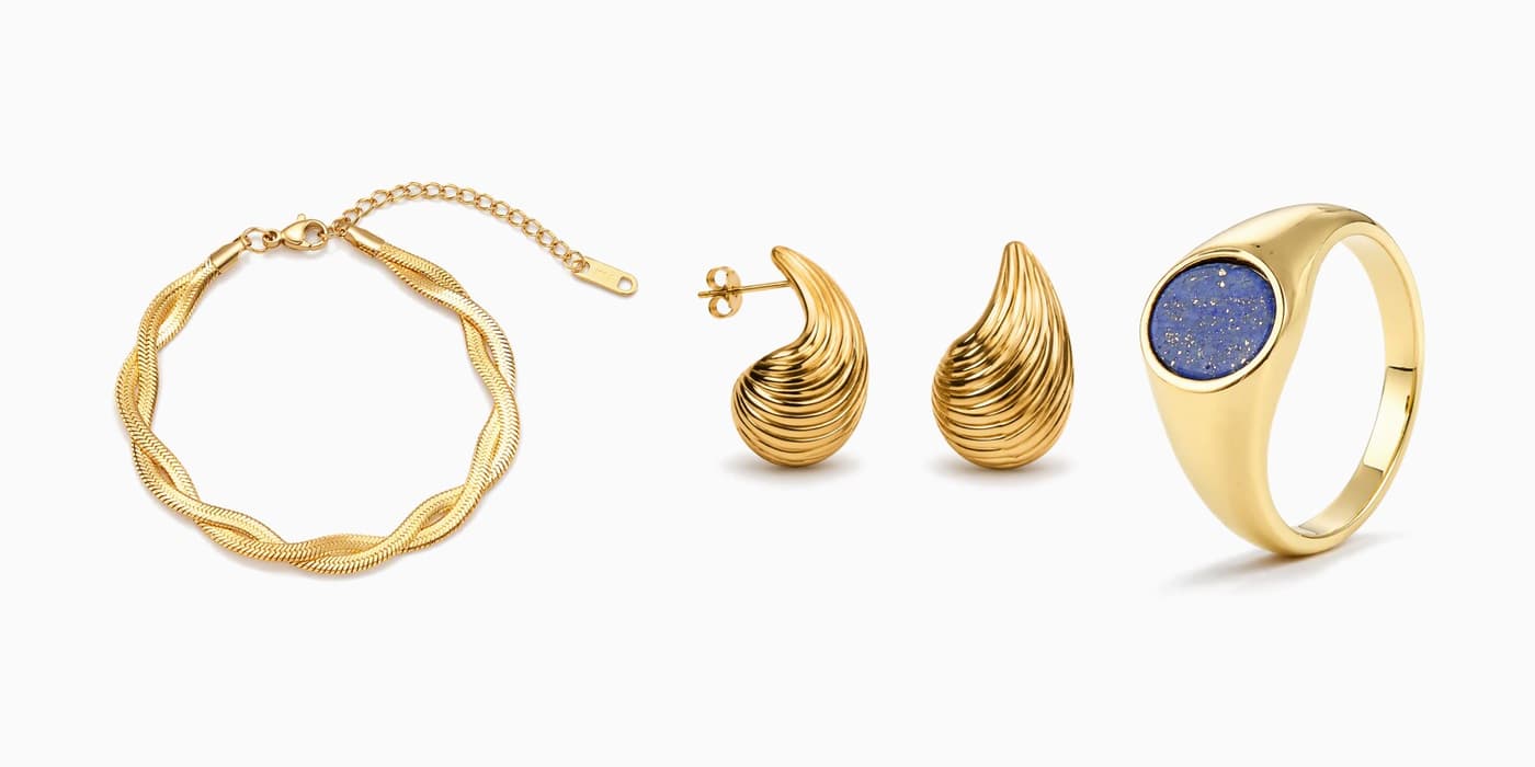 Warm Gold Everyday Trio