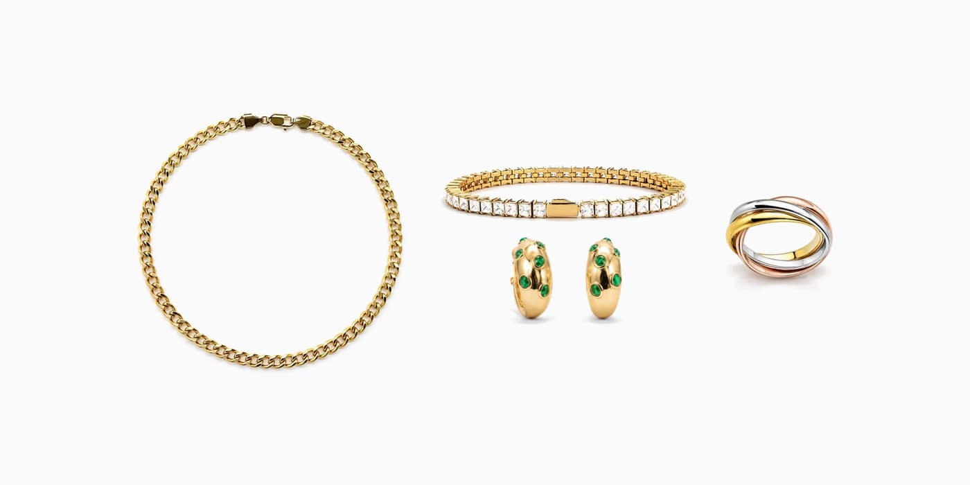 Daily Gold Layering Set