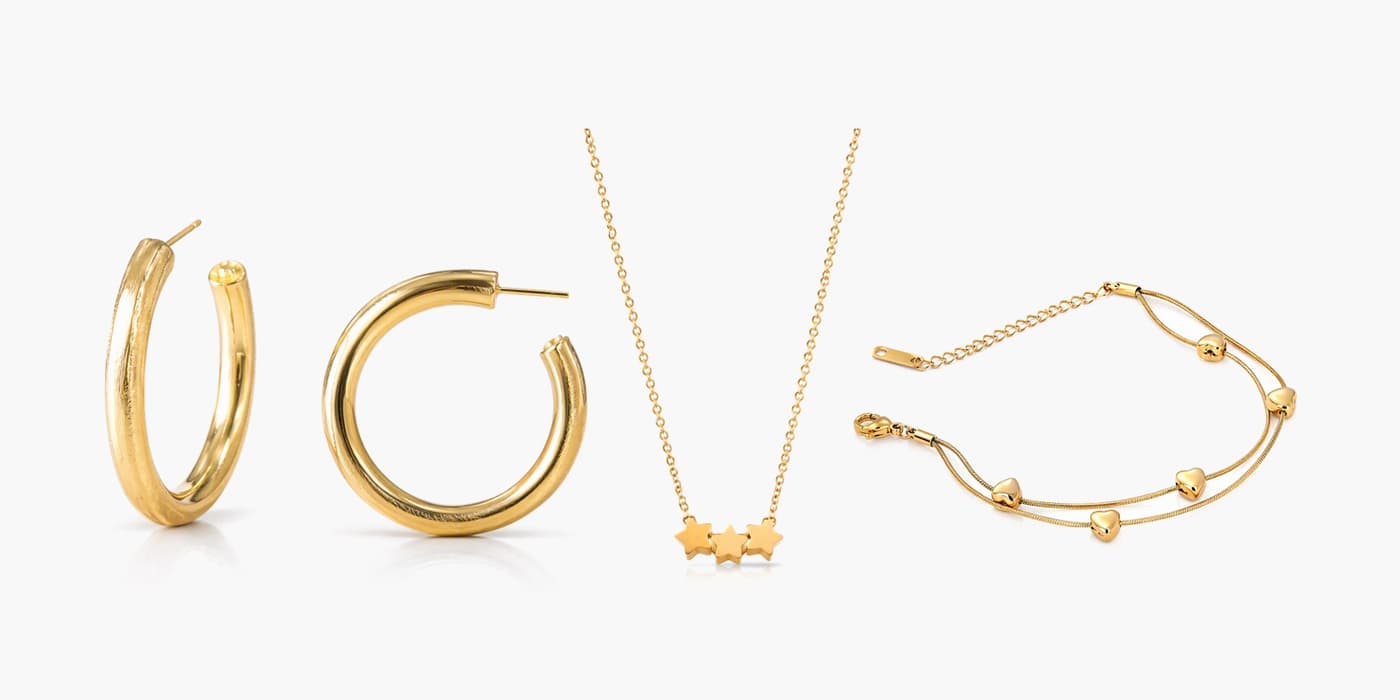 Gold Minimalist Jewelry Stack