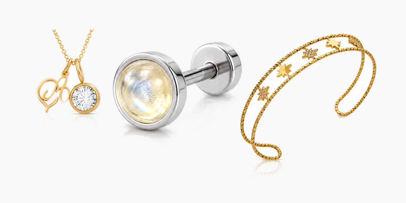 Silver Minimalist Jewelry Layered Set