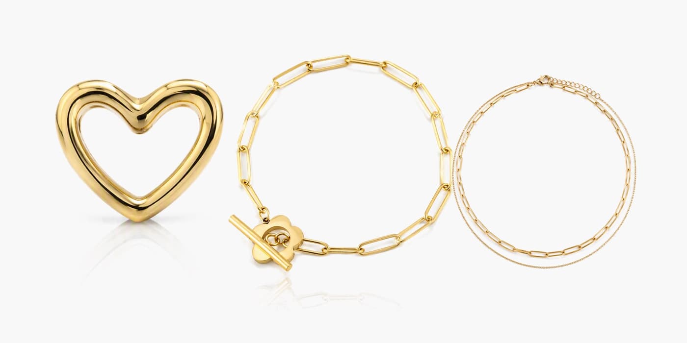 Daily Gold Layering Trio