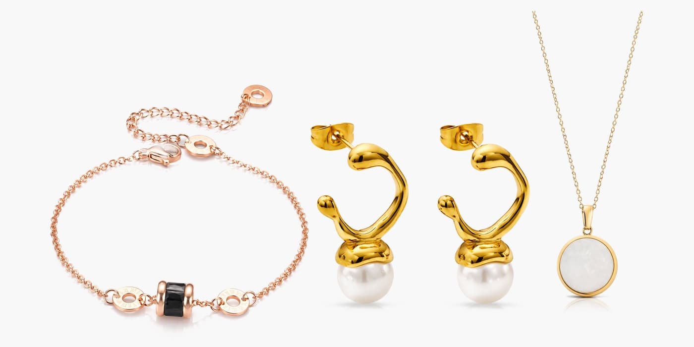 Warm Minimalist Circle Set