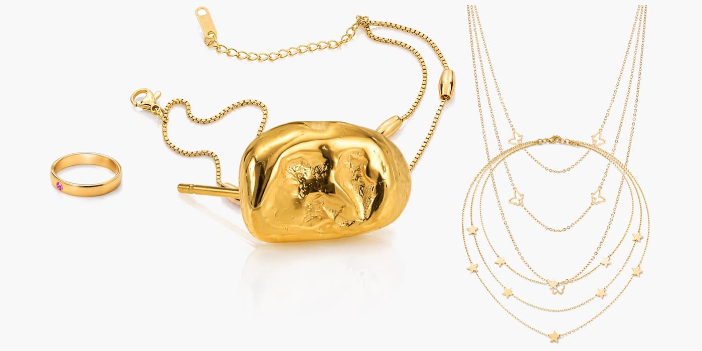 Everyday Gold Layered Minimalist Set