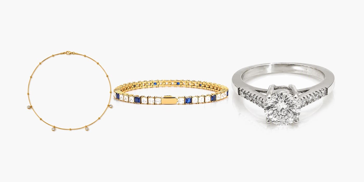 Silver Classic Jewelry Layering Set